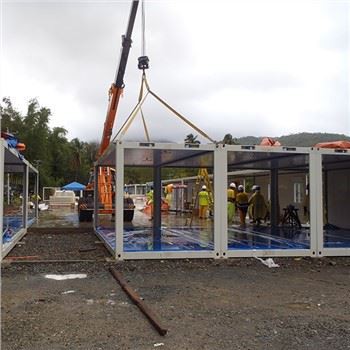 Nhà container có thể tháo rời lắp ráp nhanh chóng
